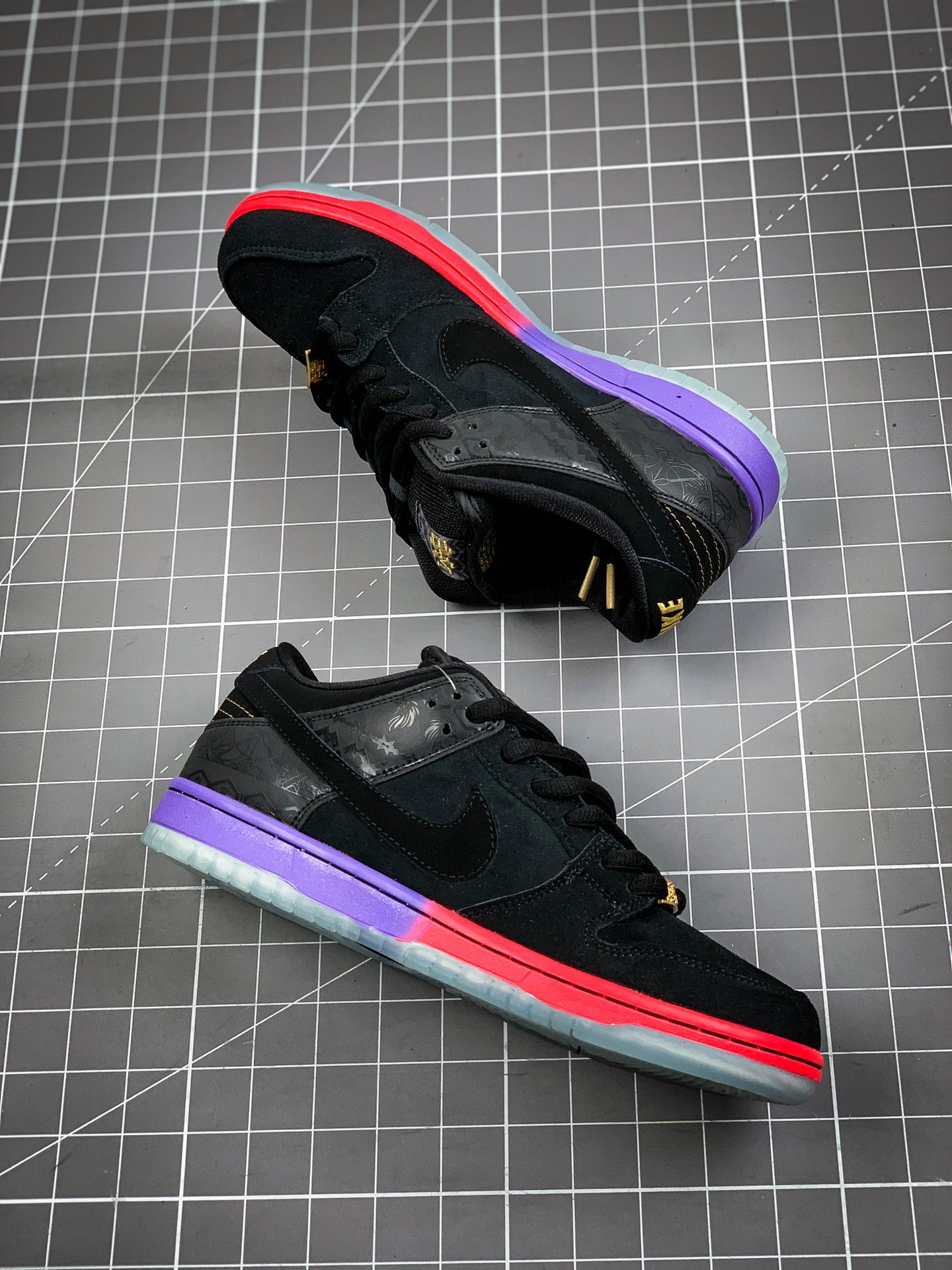 280 Nike Dunk Low Premium SB BHM黑人月彩虹 504750-001