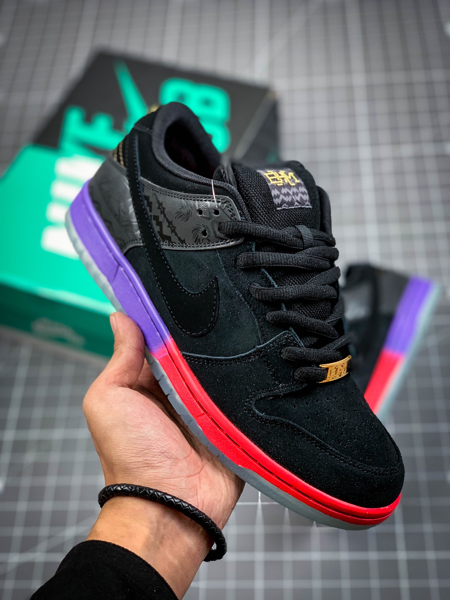 280 Nike Dunk Low Premium SB BHM黑人月彩虹 504750-001