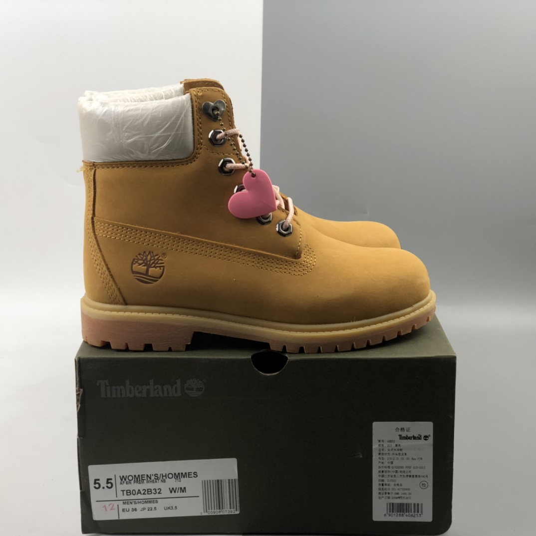 380 Timberland 情人节限定 爱心系列Valentine's Day Pink  A2A8H/A2B2Q/A2B32