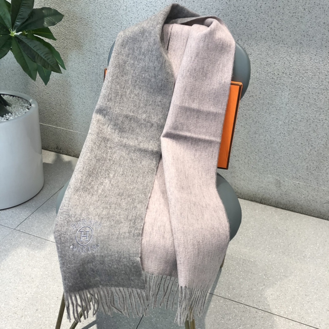 爱马仕男女同款围巾且买且珍惜羊绒款都