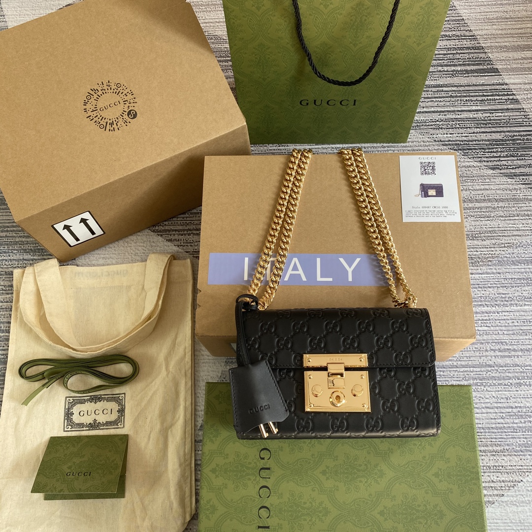 GUCCI Padlock 方锁包 链条包