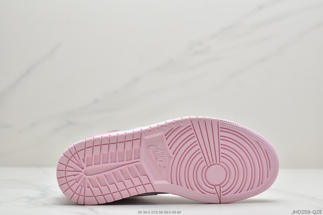 190 公司级Air Jordan 1 Mid” Digital Pink 樱花粉 CW5379-600