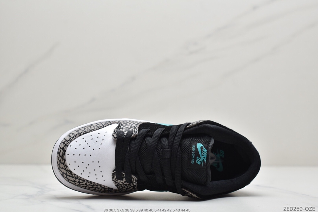 260 公司级 耐克Nike SB Dunk Low PRO”Elephant”扣篮系列低帮休闲运动滑板板鞋BQ6817-009