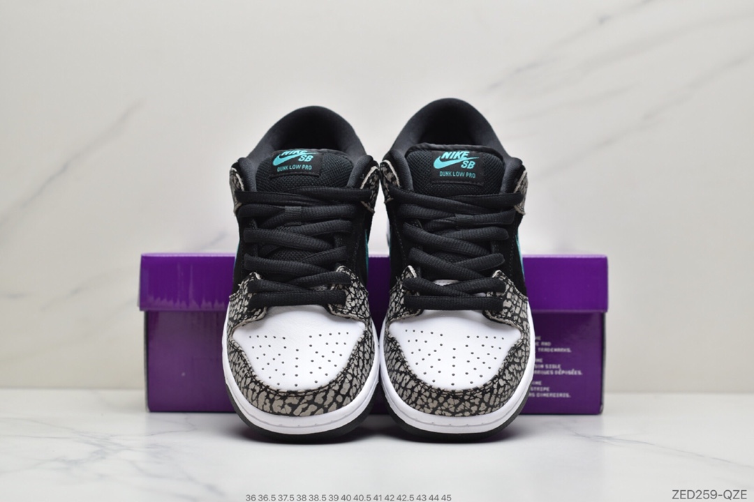260 公司级 耐克Nike SB Dunk Low PRO”Elephant”扣篮系列低帮休闲运动滑板板鞋BQ6817-009