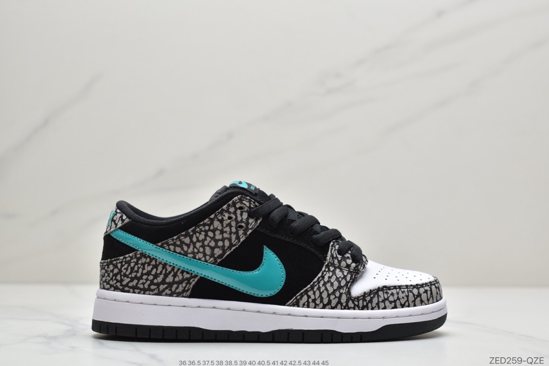 260 公司级 耐克Nike SB Dunk Low PRO”Elephant”扣篮系列低帮休闲运动滑板板鞋BQ6817-009