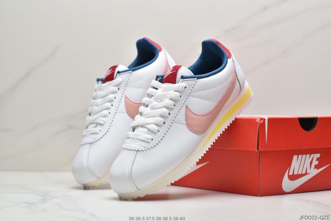 170  耐克Nike Classic Cortez  “Coral Stardust” 经典阿甘休闲跑步鞋807471-115
