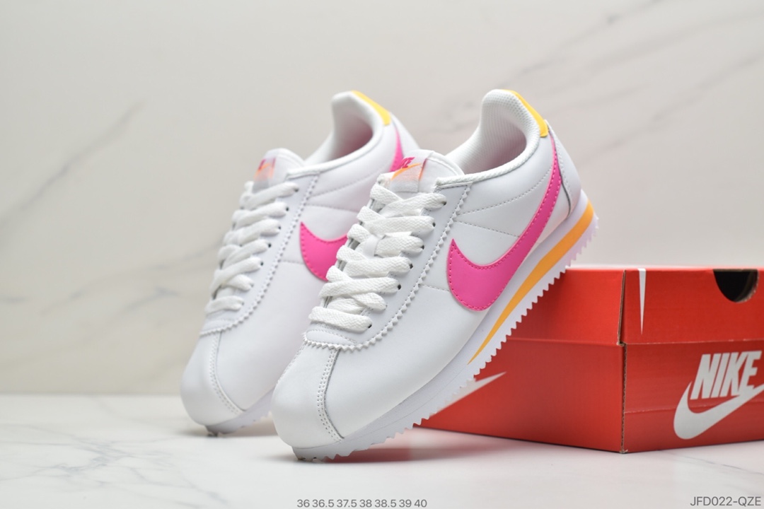 170  耐克Nike Classic Cortez  “Coral Stardust” 经典阿甘休闲跑步鞋807471-115