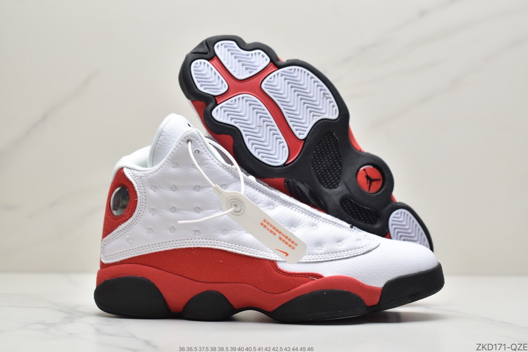 270 公司级耐克 Air Jordan 13 Retro”He Got Game ” 3M反光 黑白熊猫 AJ13 414571-061