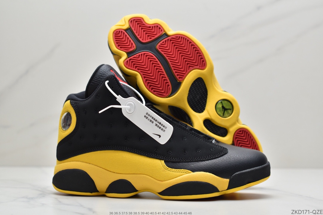 270 公司级耐克 Air Jordan 13 Retro”He Got Game ” 3M反光 黑白熊猫 AJ13 414571-061