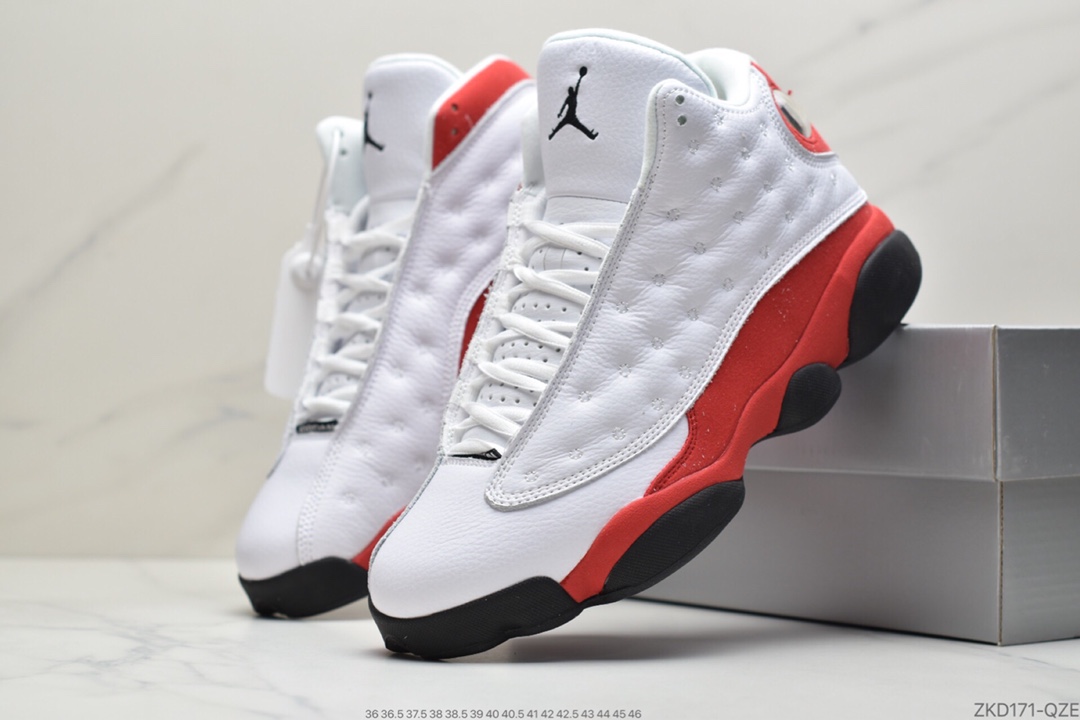 270 公司级耐克 Air Jordan 13 Retro”He Got Game ” 3M反光 黑白熊猫 AJ13 414571-061