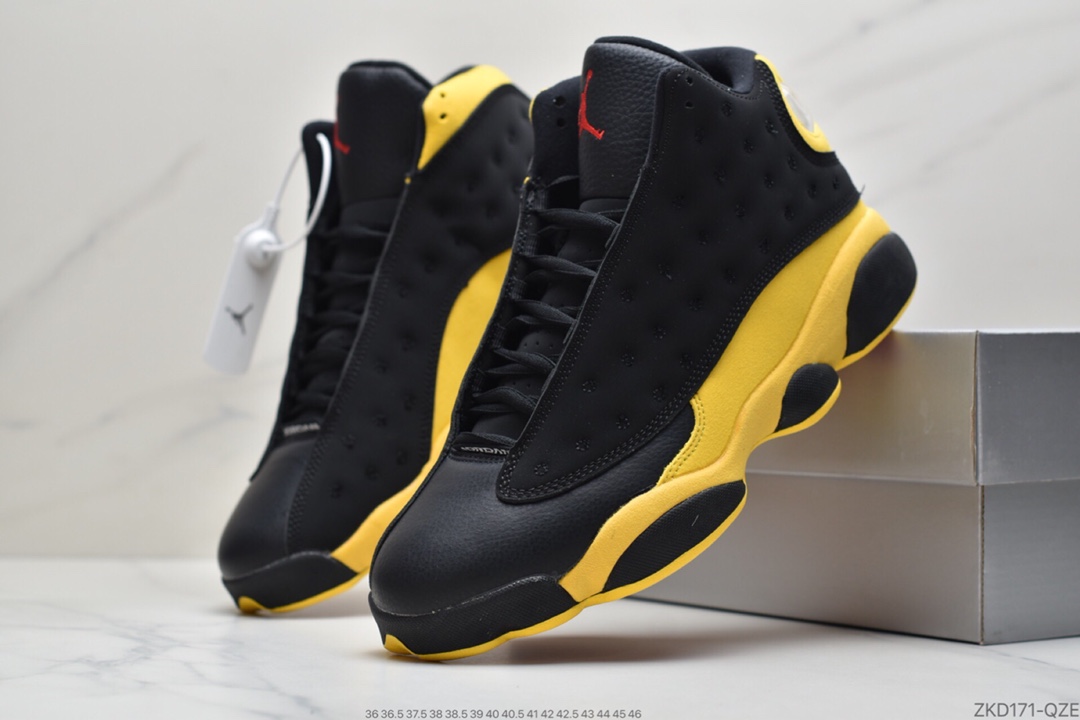 270 公司级耐克 Air Jordan 13 Retro”He Got Game ” 3M反光 黑白熊猫 AJ13 414571-061