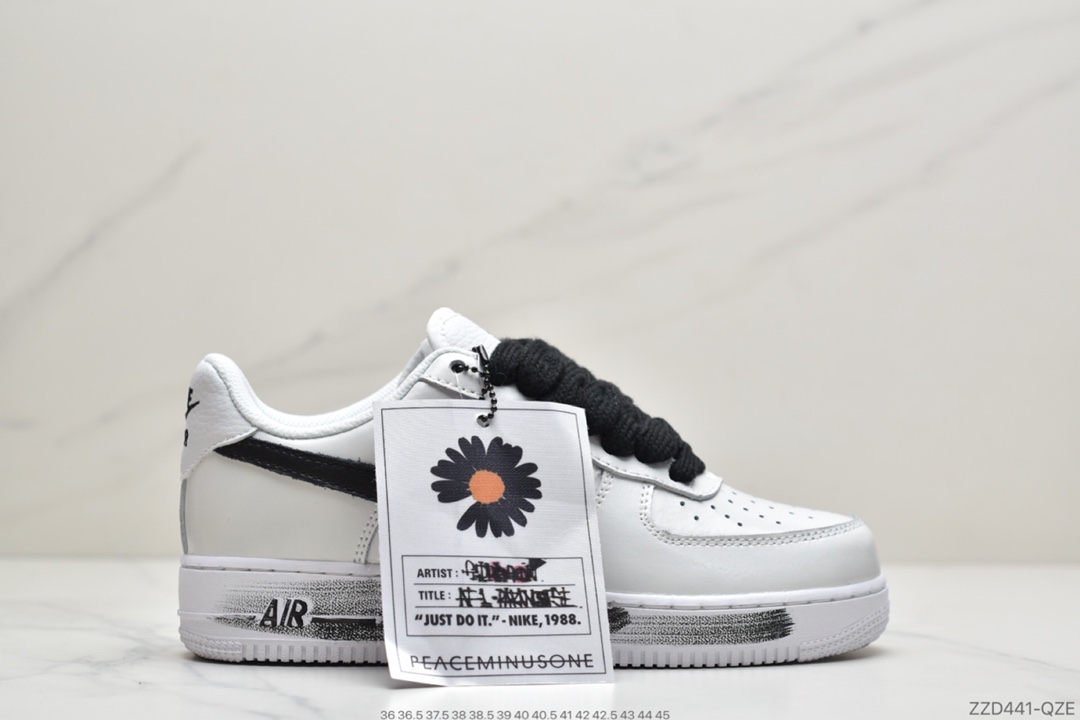 260 公司级耐克PEACEMINUSONE x Nike Air Force 1 “Para-noise”空军 DD3223-100