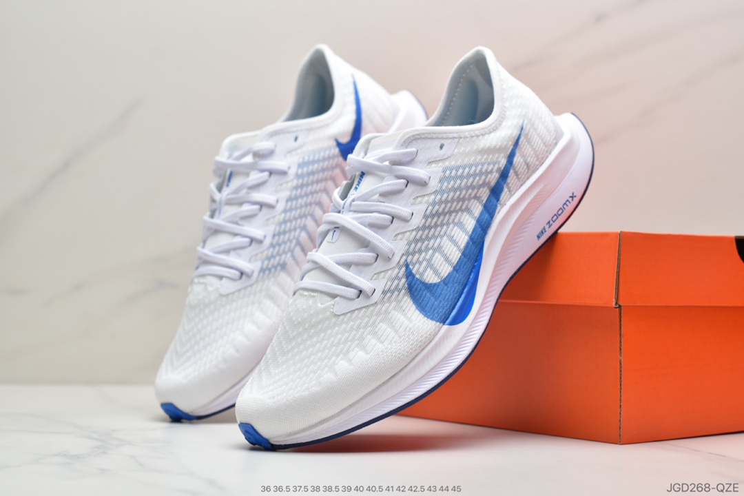 180 公司级耐克 Nike Zoom Pegasus Turbo 2  针织透气缓震疾速跑鞋 AT2863
