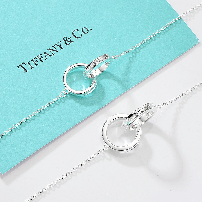 Tiffany & Co. Tiffany Co.蒂夫尼双戒双环项链