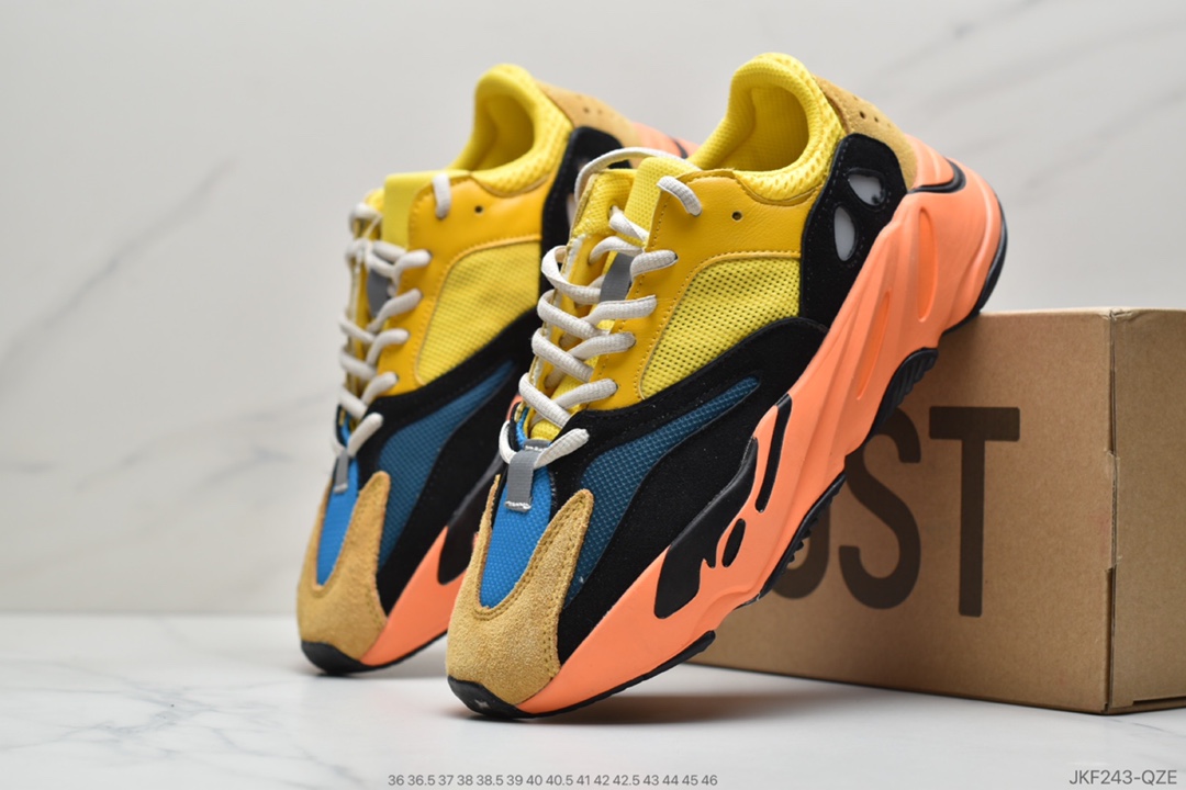 165 公司级阿迪达斯Adidas YEEZY 700 “椰子700复古老爹鞋FW2496