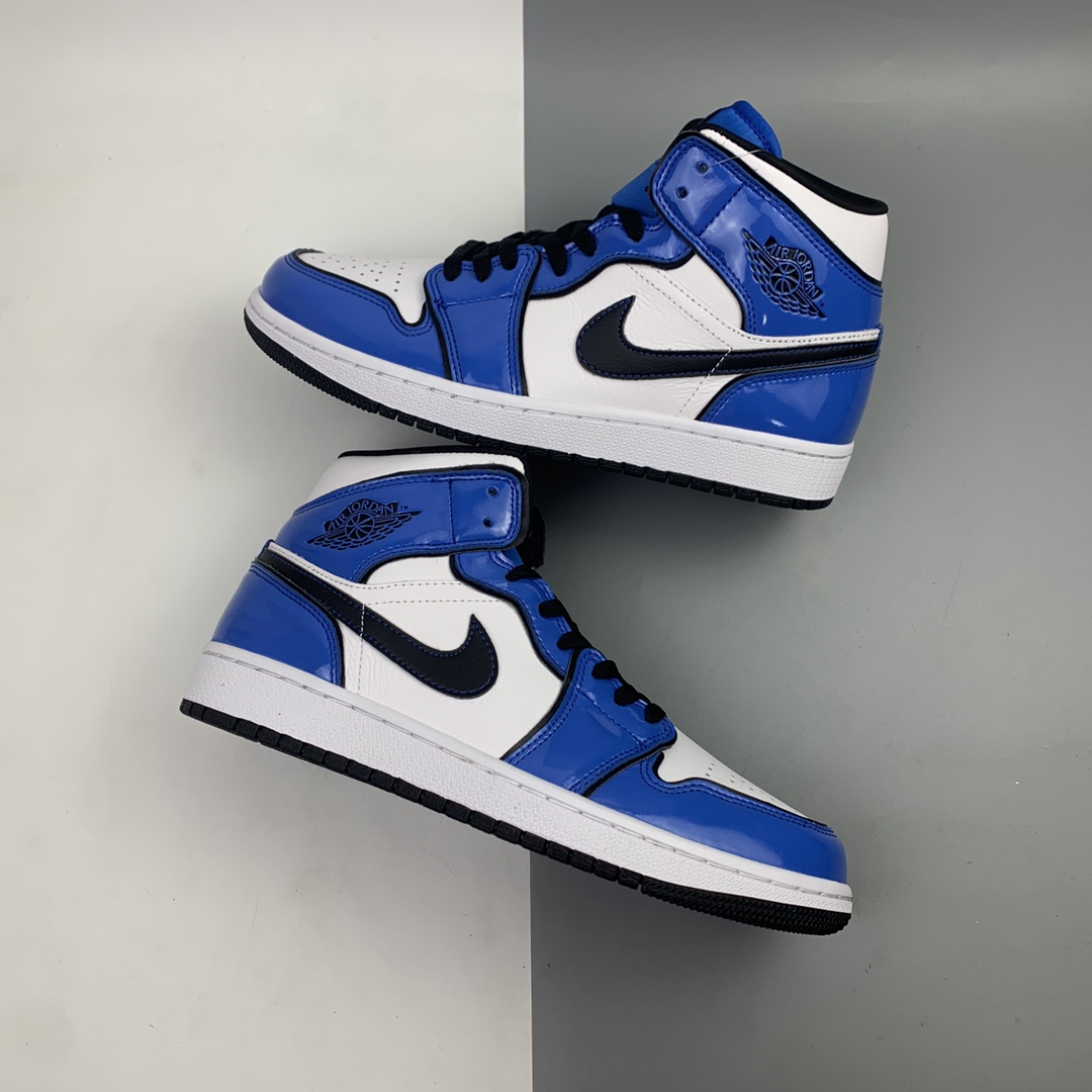 240 Air Jordan 1 Mid AJ1 乔1 中帮百搭休闲运动板鞋 DD6834-402