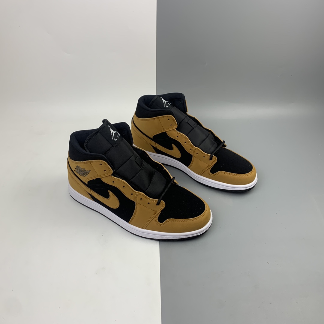 260 Air Jordan 1 Mid AJ1 乔1 中帮百搭休闲运动板鞋 DB5453-700