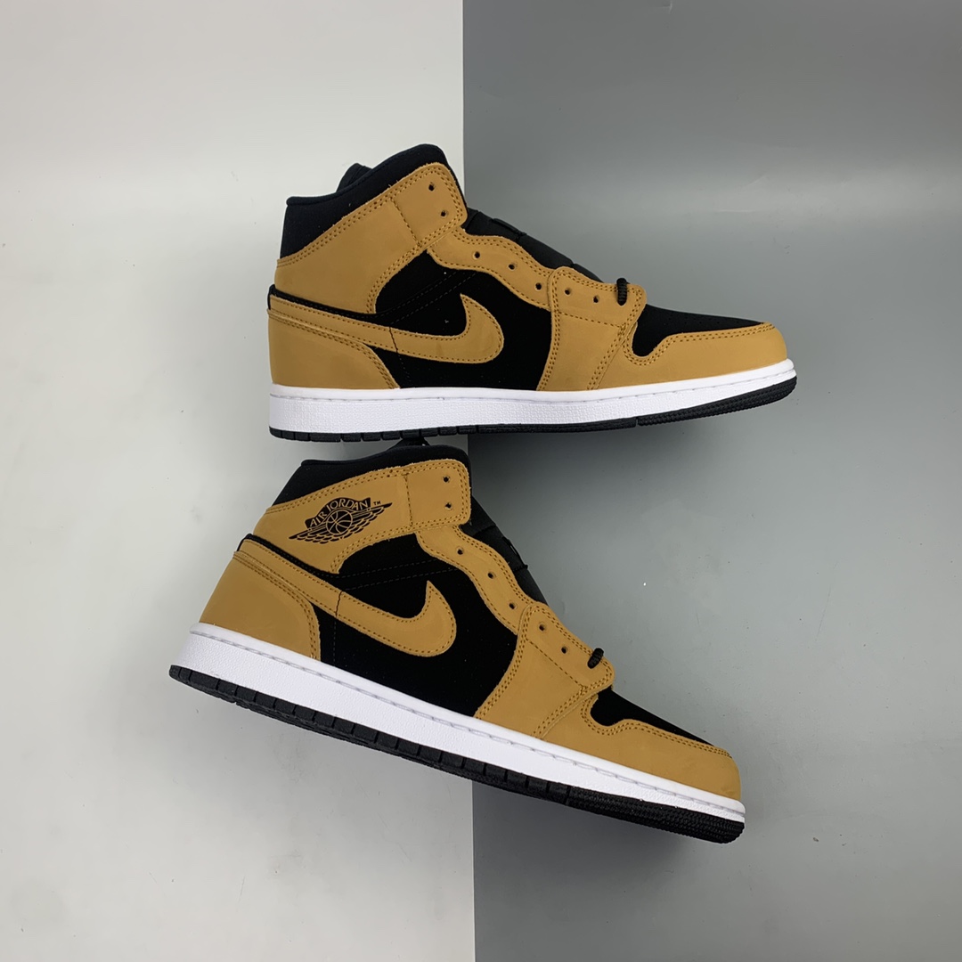 260 Air Jordan 1 Mid AJ1 乔1 中帮百搭休闲运动板鞋 DB5453-700