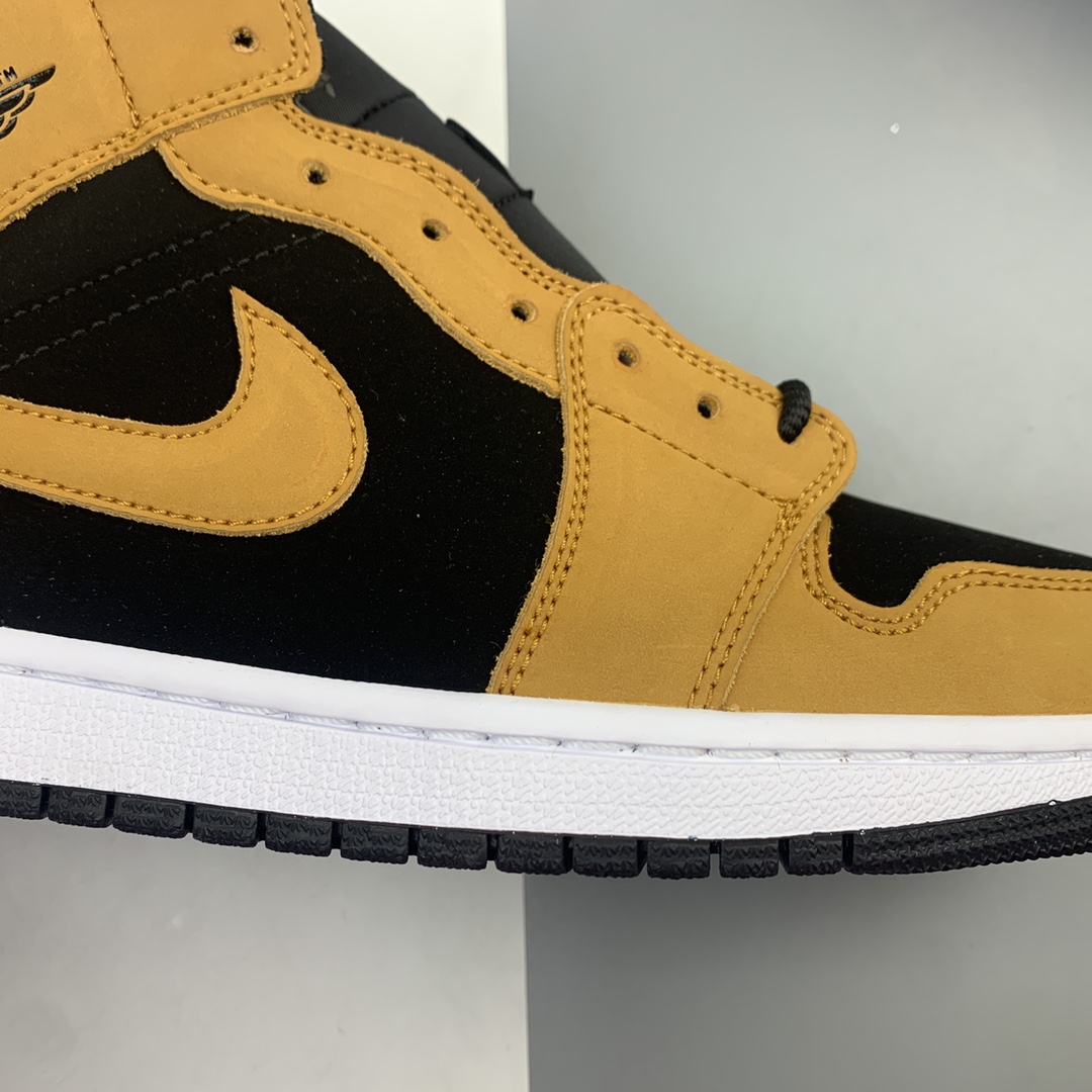 260 Air Jordan 1 Mid AJ1 乔1 中帮百搭休闲运动板鞋 DB5453-700