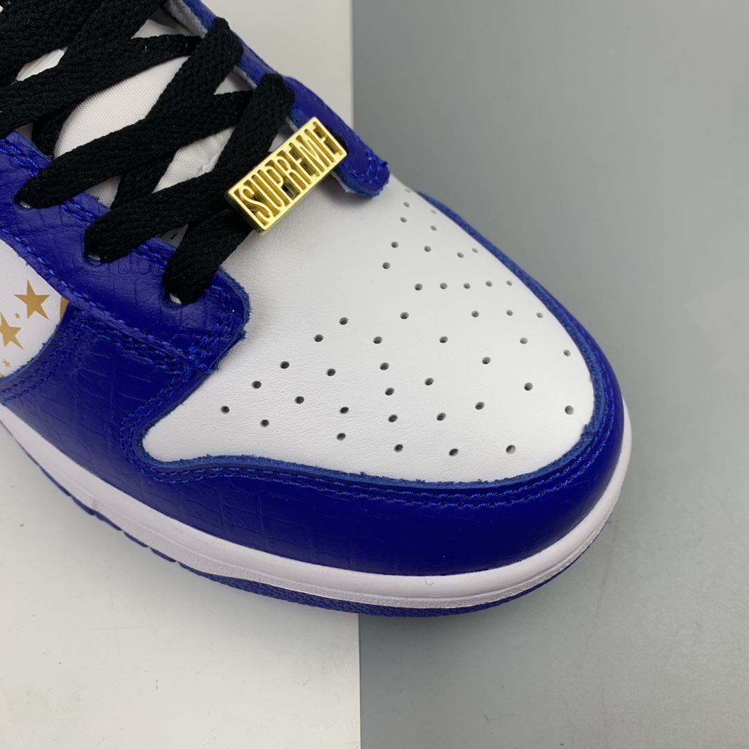 260 Supreme x Nk SB Dunk Low 联名款休闲运动滑板鞋 DH3228-100