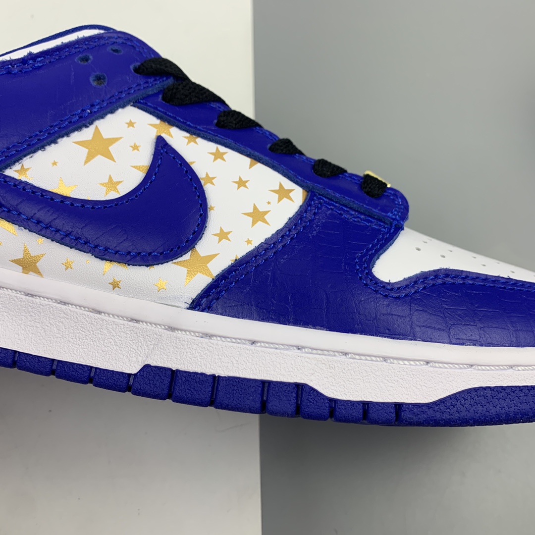 260 Supreme x Nk SB Dunk Low 联名款休闲运动滑板鞋 DH3228-100