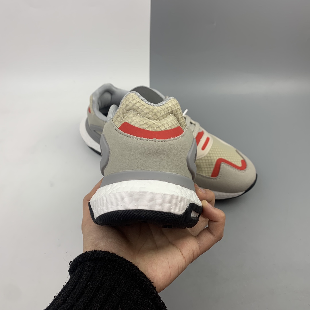 200  Adidas Originals 2020 Day Jogger Boost 三叶草2020版慢跑者系列高弹复古休闲运动跑鞋 夜行者二代 FW4826