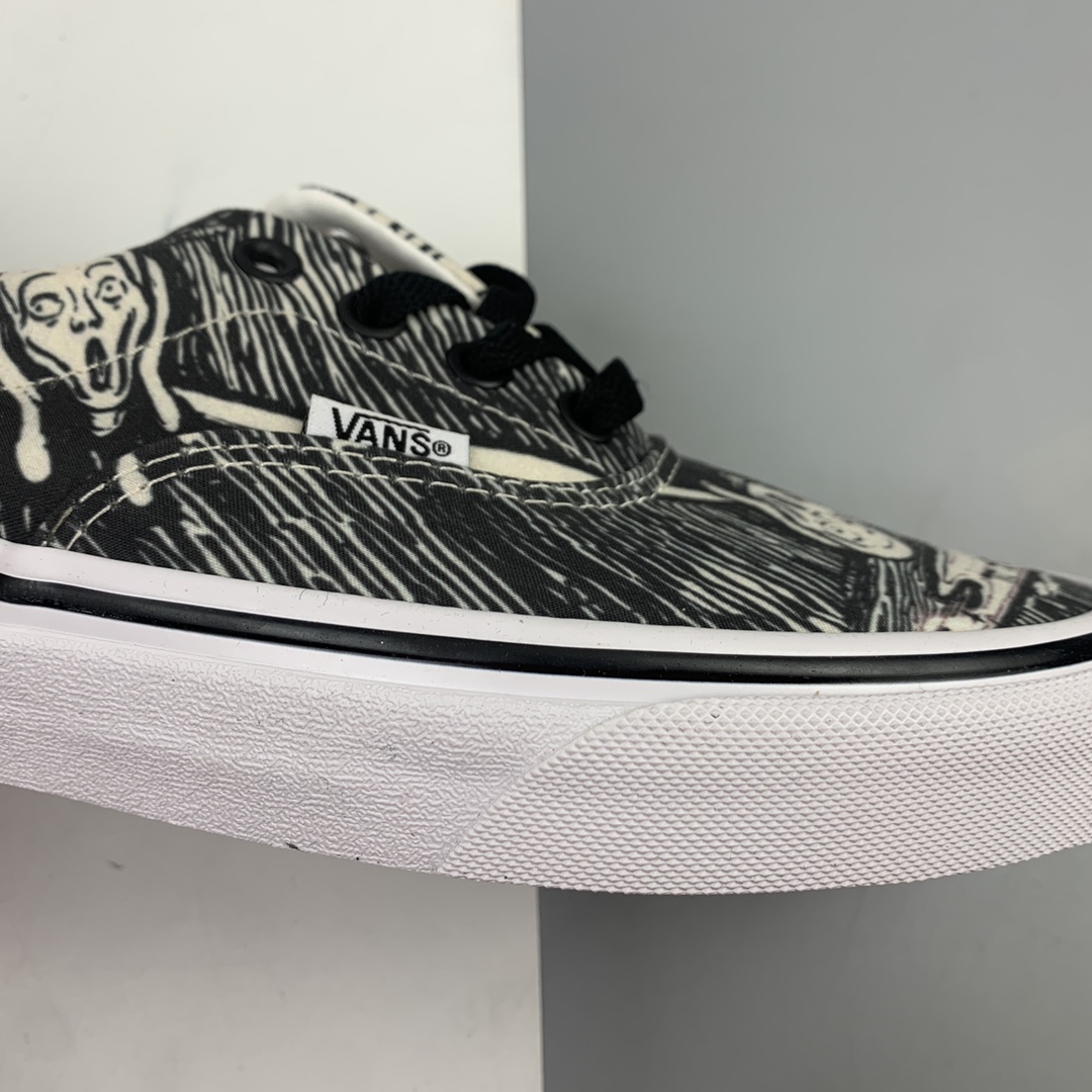 150 Vans Authentic x Moma 爱德华蒙克联名低帮板鞋 VN0A4BV41UB