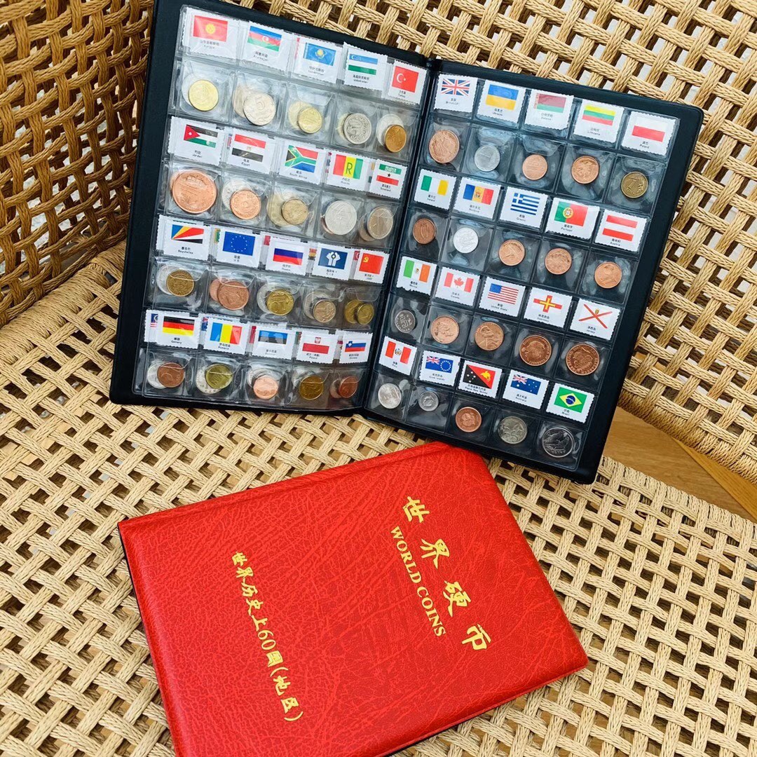 **60-Nation Global Coin Collection** - Comprehensive 3