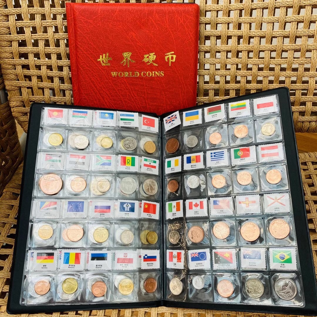 60-Nation Coin Collection Album Set. Designed for educational study and  - Comprehensive 2