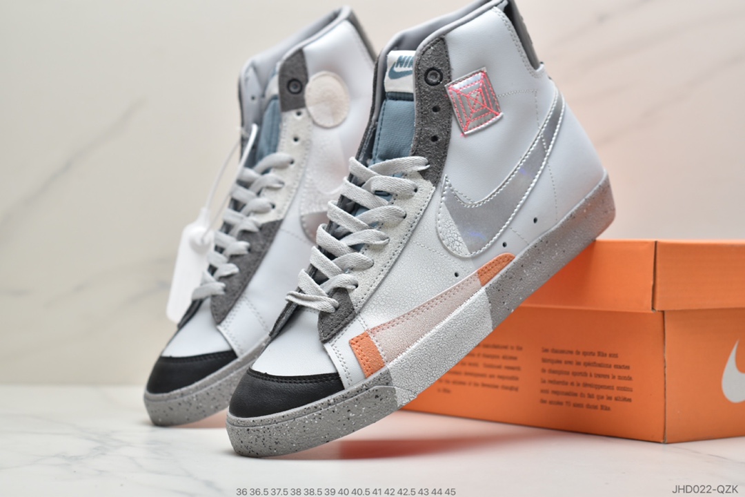 190 公司级耐克 Nike Blazer Mid 77 Vintage 双勾开拓者 复古经典中帮百搭休闲运动板鞋DA4651-001