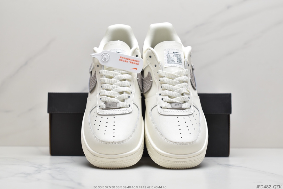 170 公司级耐克Nike Air Force 1 “白浅灰断勾” DH3869-001