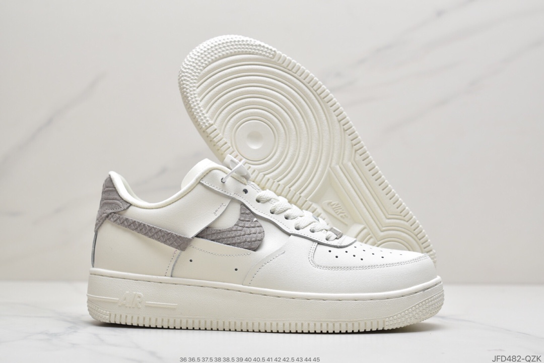 170 公司级耐克Nike Air Force 1 “白浅灰断勾” DH3869-001