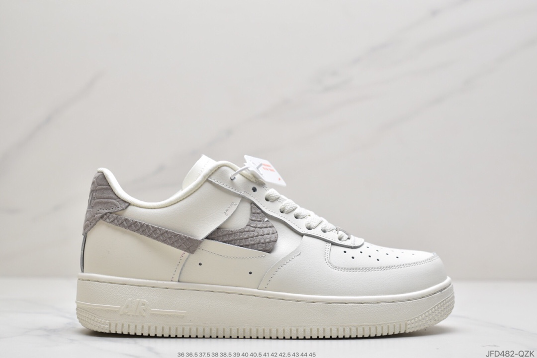 170 公司级耐克Nike Air Force 1 “白浅灰断勾” DH3869-001