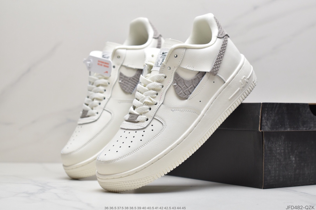 170 公司级耐克Nike Air Force 1 “白浅灰断勾” DH3869-001