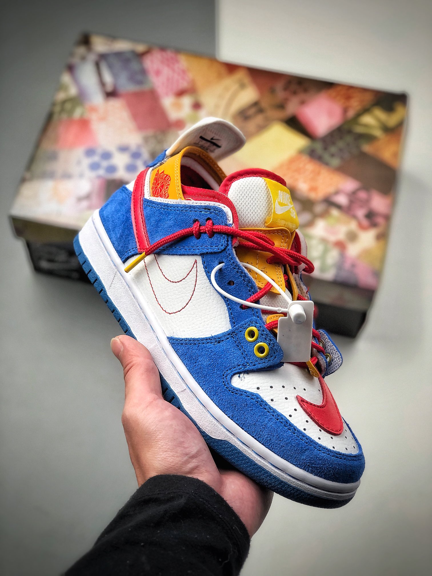 200  公司级#巴黎走秀款”叮当猫” 耐克 Dunk SB low联手EJDER CZ8149-700