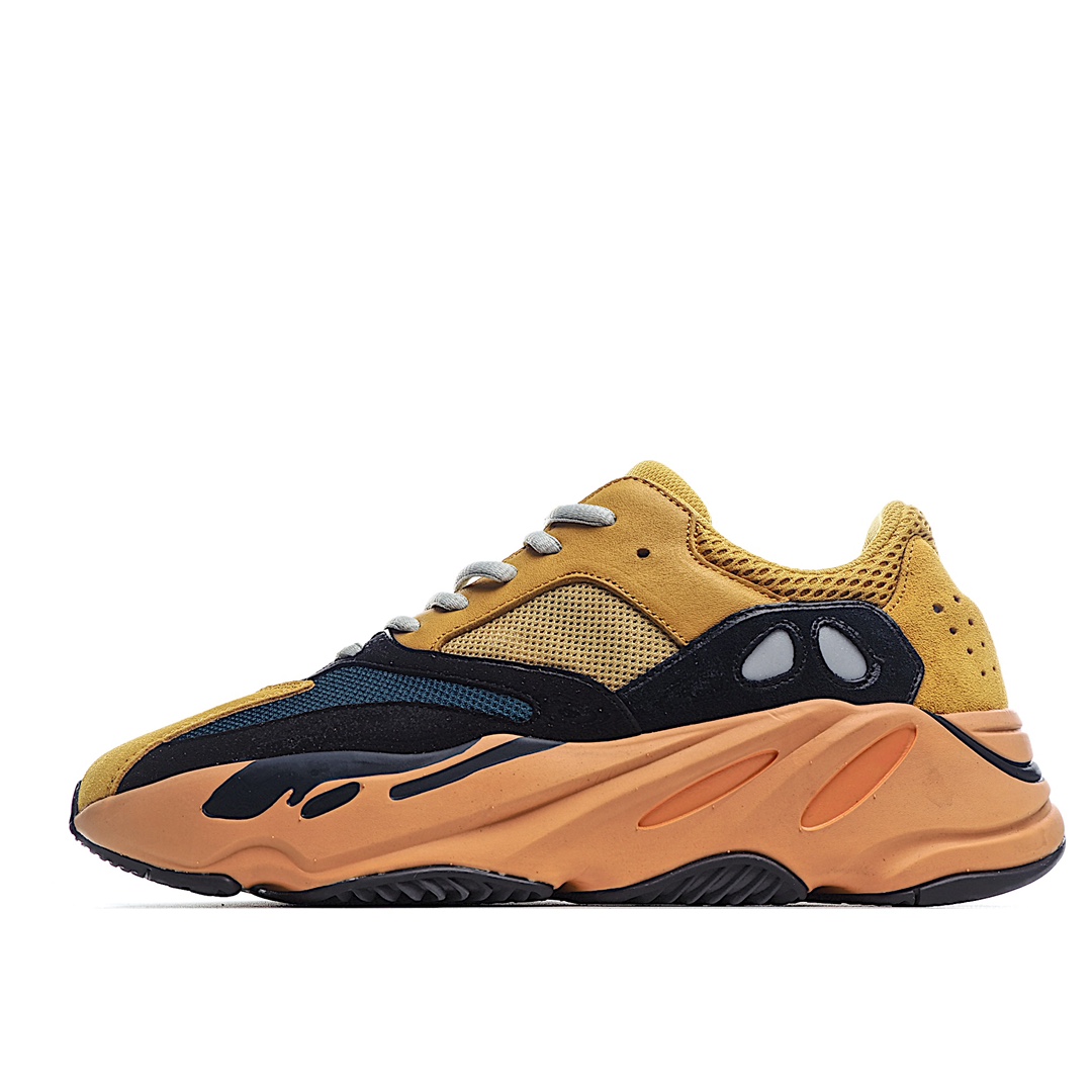 I0  Adidas YEEZY BOOST 3M 700 MNVN 原材尼龙面反光材料 巴斯夫原底全套原纸版打造灵魂版型 完美出品