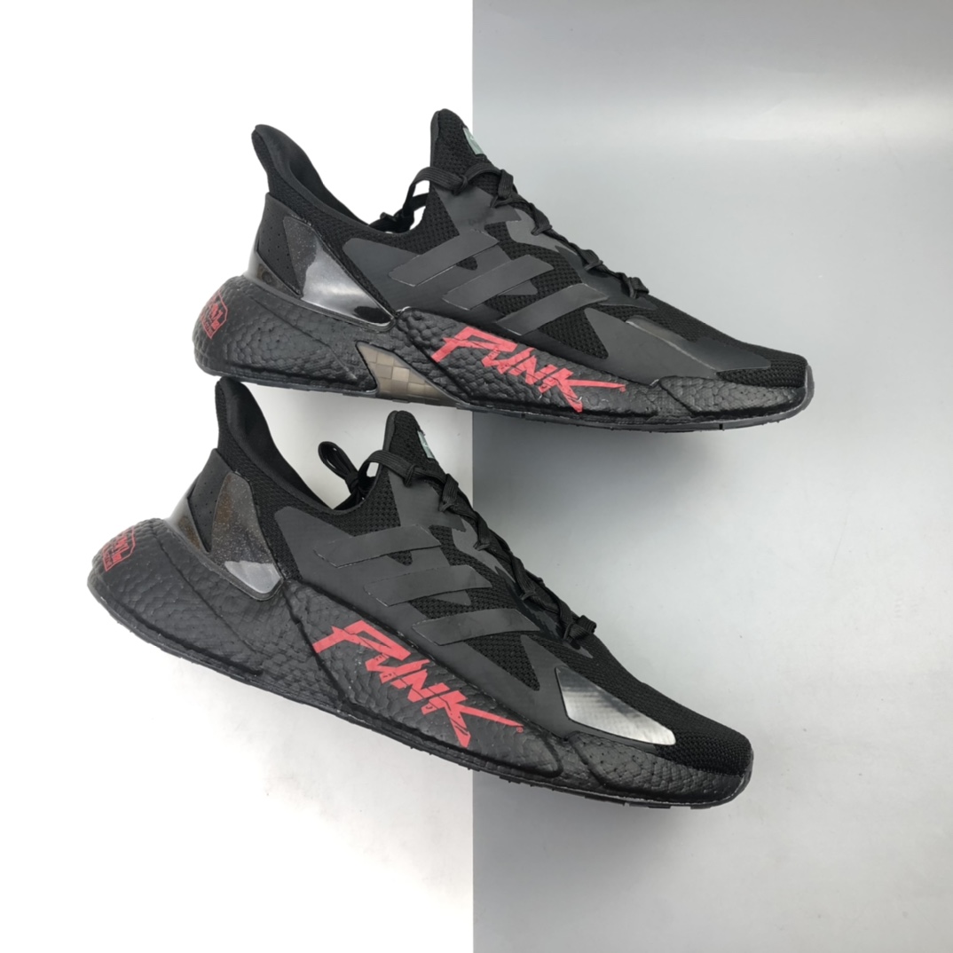 220 Adidas X9000L4 Boost 全新机能风系列 Boost休闲缓震运动跑鞋 FZ3091