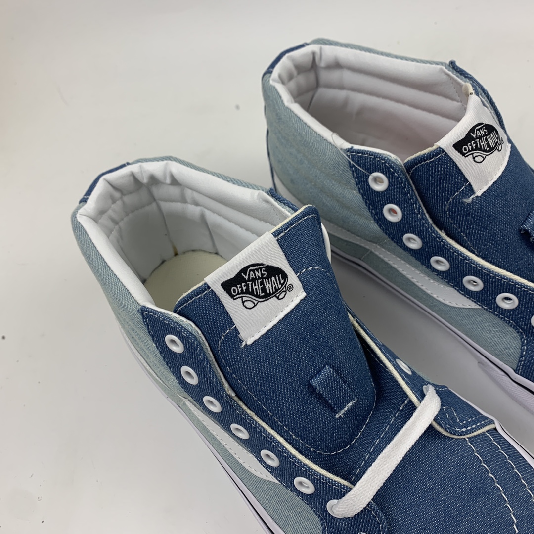 150 Vans Sk8-Mid 经典牛仔蓝中帮休闲板鞋 VN0A3MV8Q69