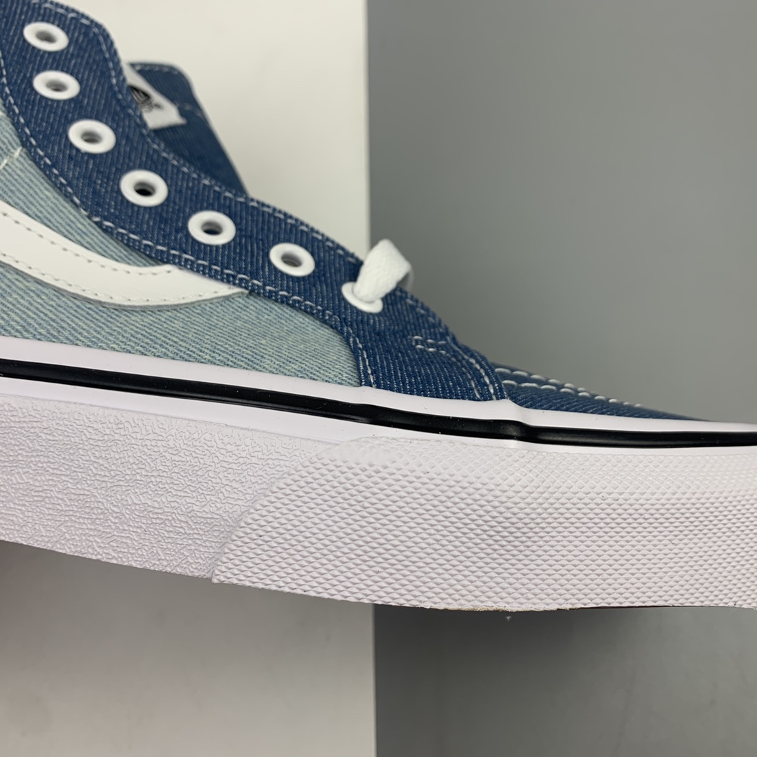 150 Vans Sk8-Mid 经典牛仔蓝中帮休闲板鞋 VN0A3MV8Q69