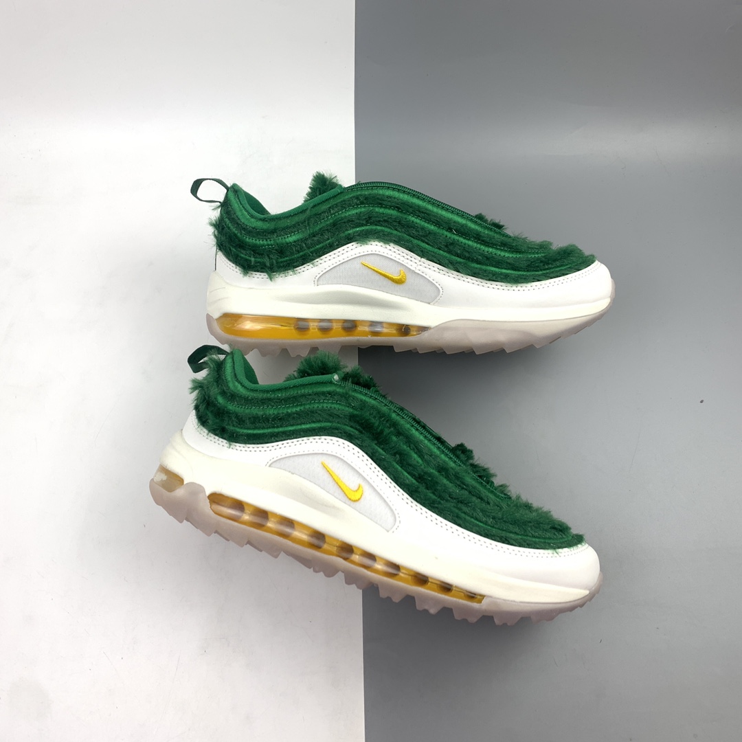 260 Nk  Air MAX 97 MRG 高尔夫球鞋经典跨界灯芯绒子弹头气垫跑鞋CK4437-100