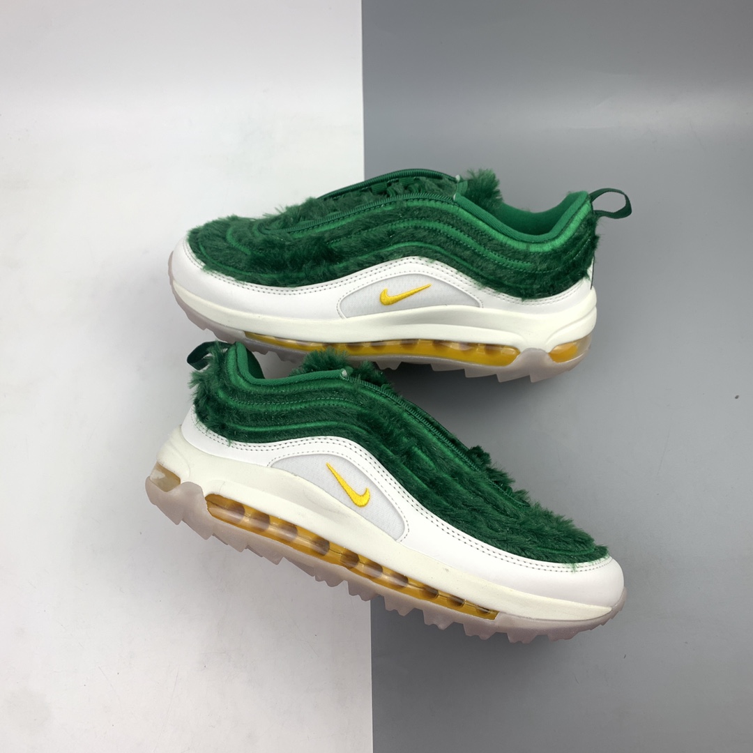 260 Nk  Air MAX 97 MRG 高尔夫球鞋经典跨界灯芯绒子弹头气垫跑鞋CK4437-100