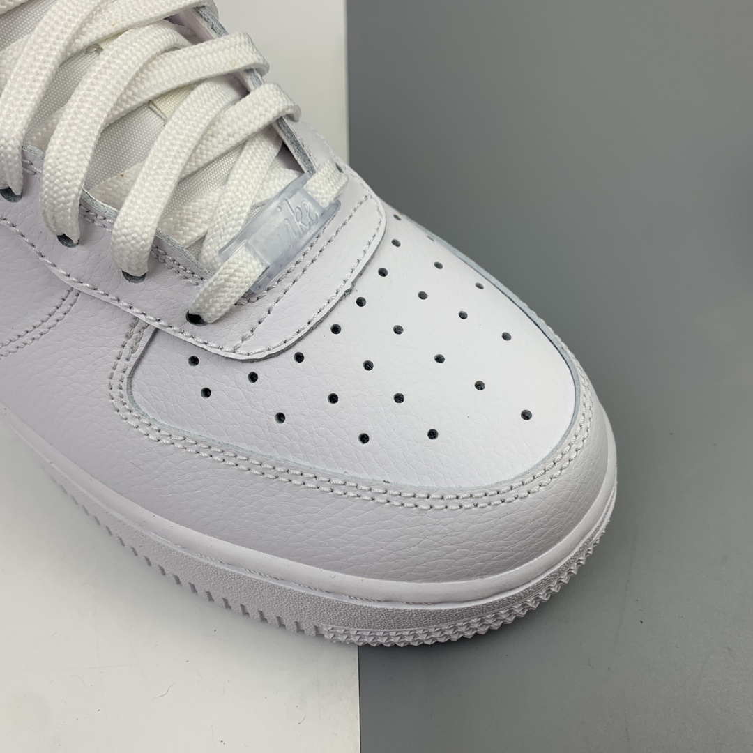 200 Nk Air Force 1 Low 空军一号低帮百搭休闲运动板鞋 白蓝粉 双勾 CW1574-100