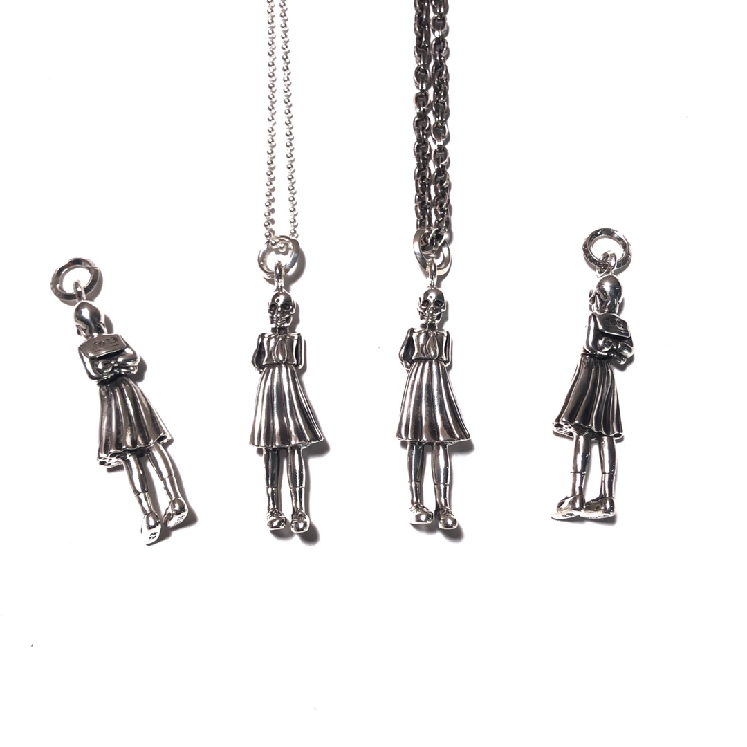 Chrome Hearts 新品上架𝐂𝐡𝐫𝐨𝐦𝐞 𝐡𝐞𝐚𝐫𝐭𝐬 克罗心 foti骷髅小姐项链