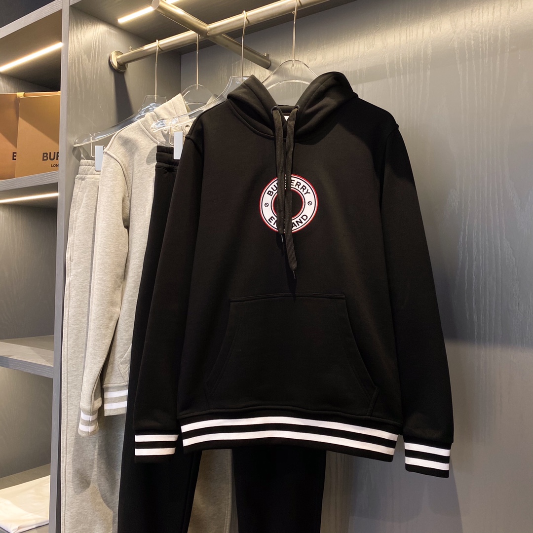 🅱️ Sudadera de algodón con parche de logo pequeño [Artículo estrella de BUR, tesoro de la tienda] ¡Buen producto y bue…