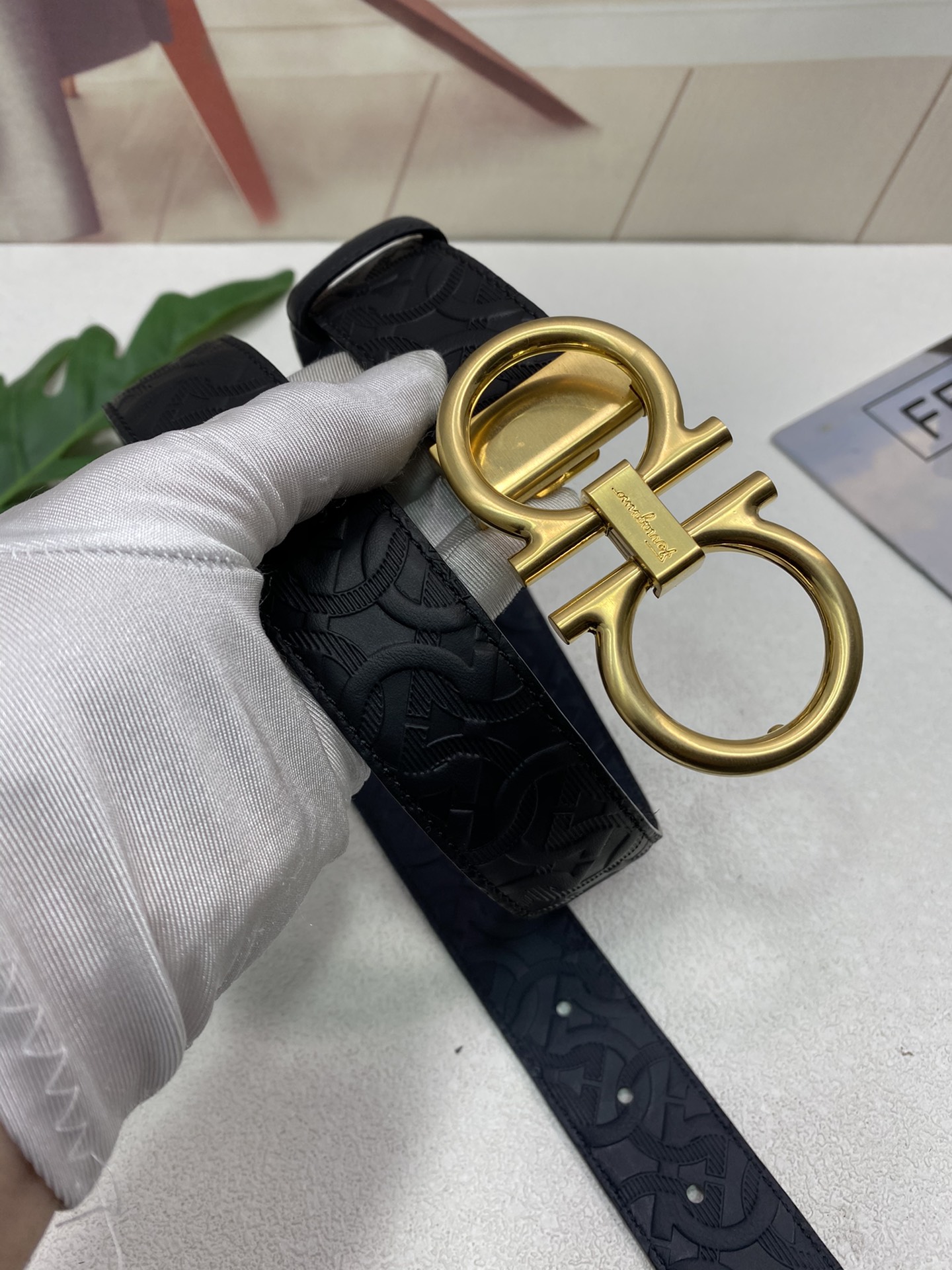 [Ferragamo Belts]Ferragamo: Original single-sided and double-sided cowhide wit