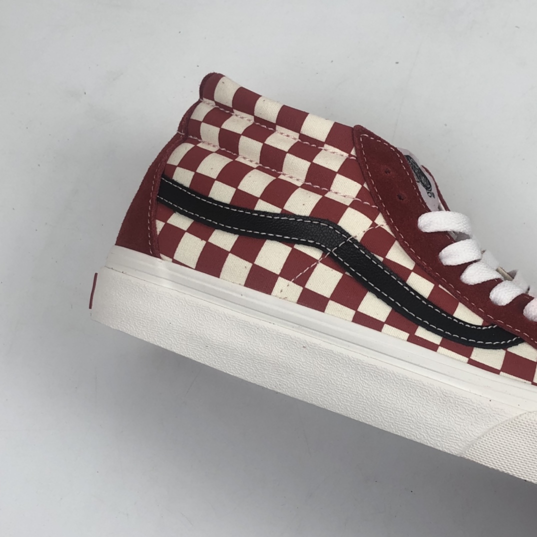 160 Vans Sk8-Mid 经典格子中帮休闲板鞋 VN0A3MV6XPG