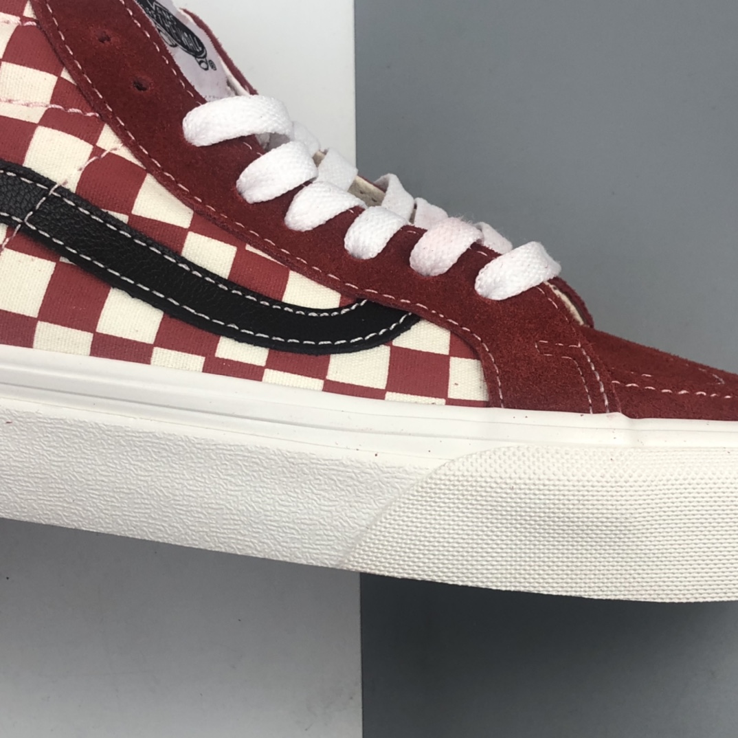 160 Vans Sk8-Mid 经典格子中帮休闲板鞋 VN0A3MV6XPG