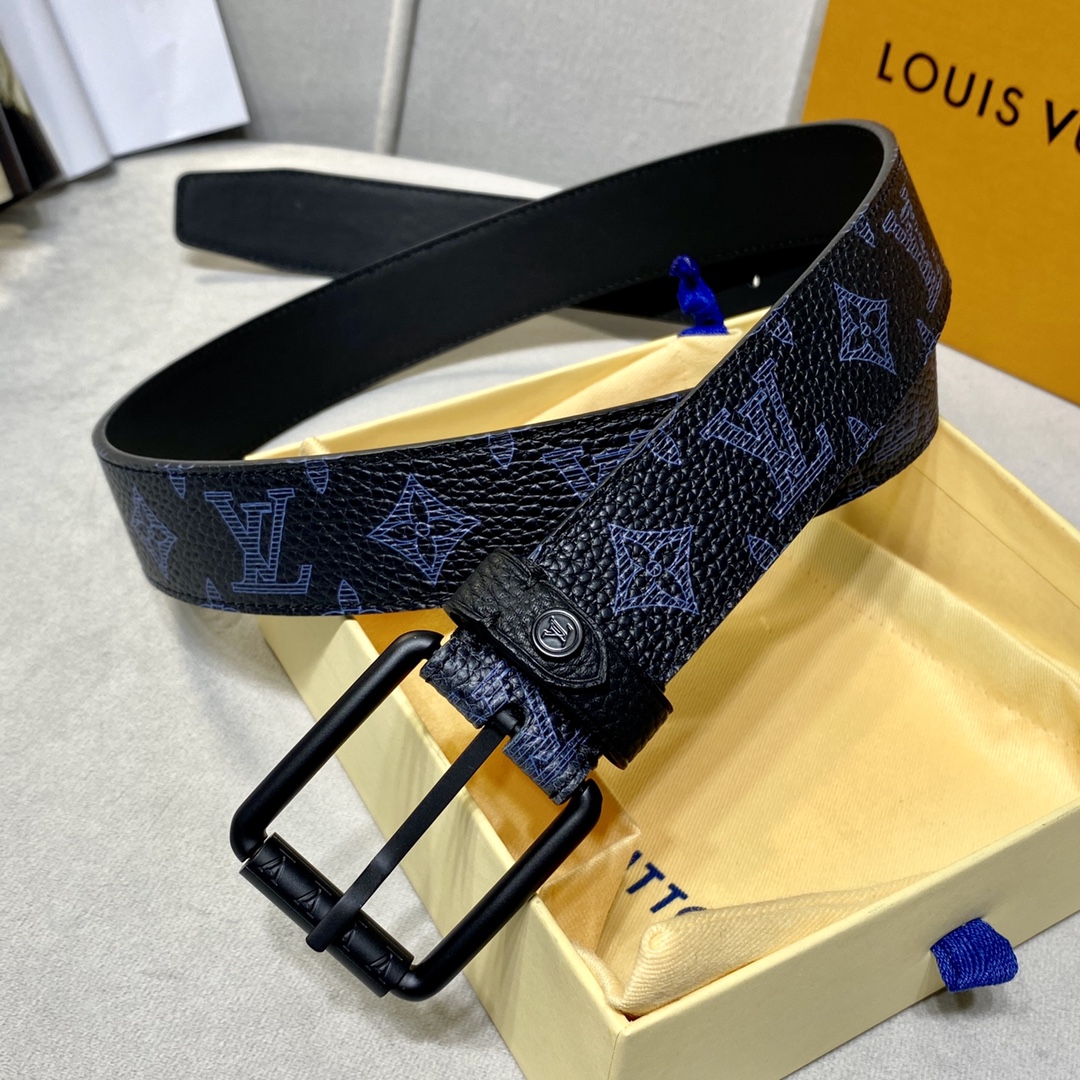 Louis Vuitton Belts Calfskin Cowhide