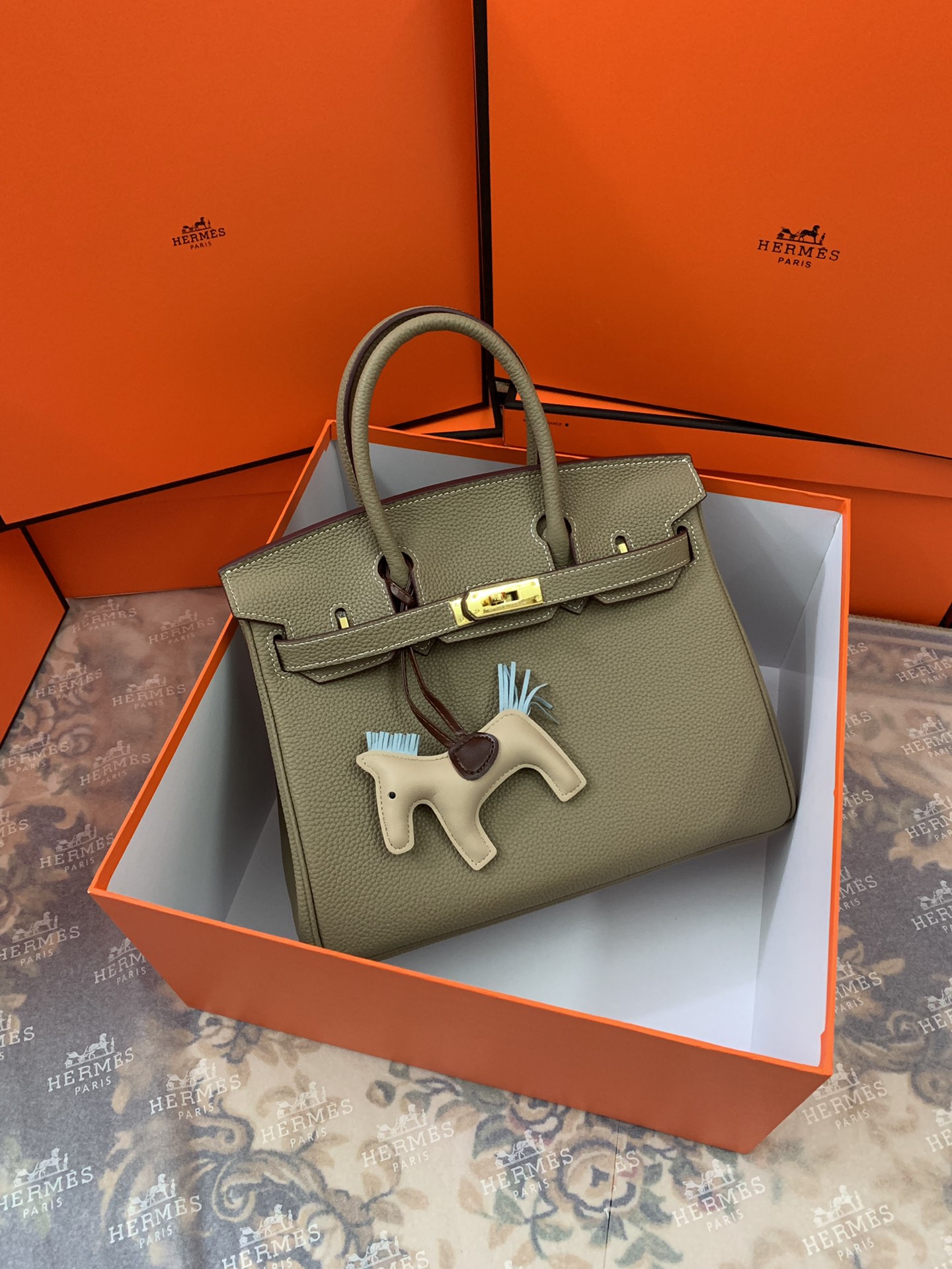 Hermès TOGOシリーズ 輝く色合いの愛馬仕アルデンテ女包