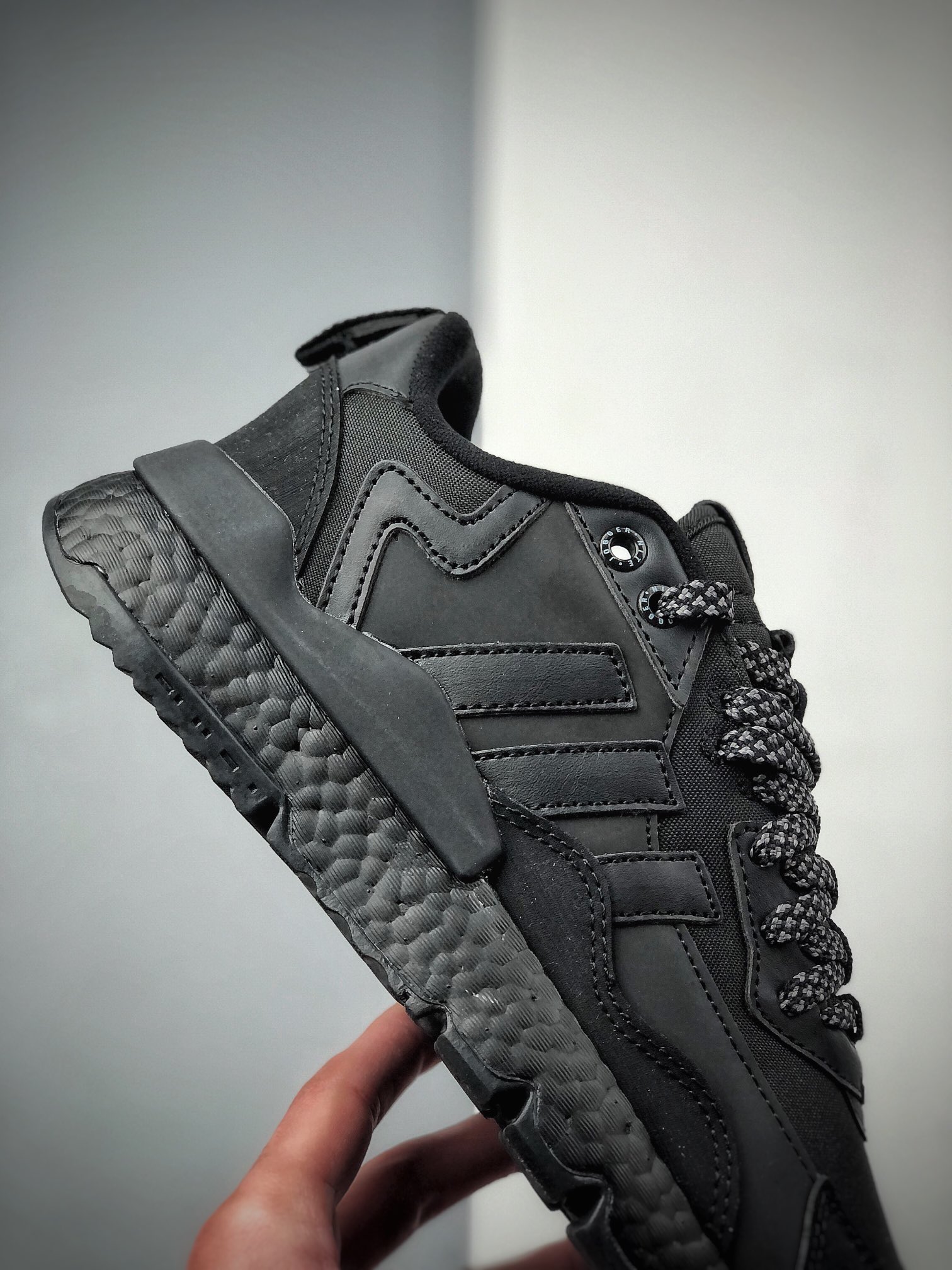 190  AD Nite Jogger Boost 夜行者爆米花大底复古跑鞋FZ3661